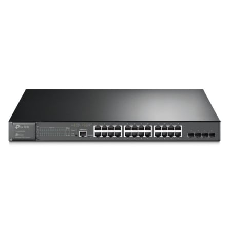 Switch TP-Link Omada Gigabit L2 JetStream TL-SG3428MP 28 Puertos/ RJ-45 10/100/1000 PoE/ SFP | TecnoSoft art tpl switch20tl sg3428mp20v2 1