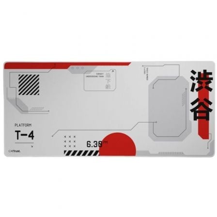 Alfombrilla Trust Gaming GXT 759 XXL/ 900 x 400 x 3mm/ Blanca | TecnoSoft art tru alf20gxt2075920xxl20wh 1