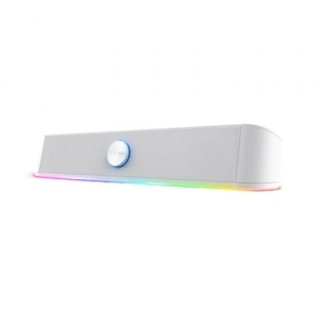 Barra de Sonido Trust Gaming GXT 619 Thorne/ 12W/ 2.0/ Blanca | TecnoSoft art tru alt gxt 619 thorne wh 1