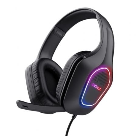Auriculares Gaming con Micrófono Trust Gaming GXT 416 Zirox/ Jack 3.5/USB Negros | TecnoSoft art tru aur20gxt2041620zirox20bk 1