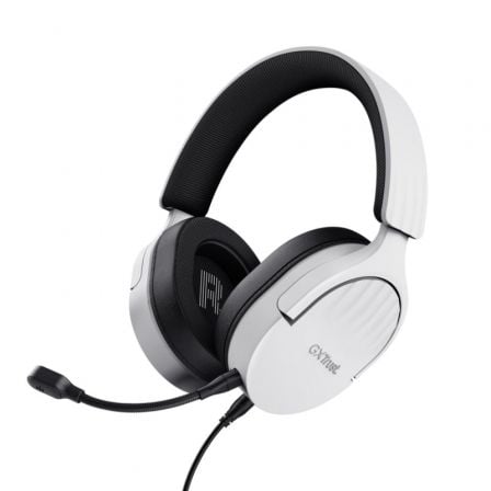 Auriculares Gaming con Micrófono Trust Gaming GXT 489 Fayzo/ Jack 3.5/ Blancos | TecnoSoft art tru aur20gxt2048920fay20wh 1