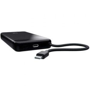 Batería Externa/Powerbank Trust Fiera 20000mAh/ 20W/ Incluye Cable USB Tipo-C | TecnoSoft art tru bat fiera 20000 bk 1