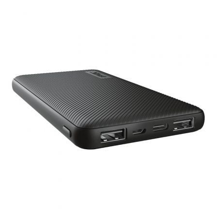Powerbank 10000mAh Trust Primo ECO/ 15W/ Negra | TecnoSoft art tru bat20primo201000020bk 1