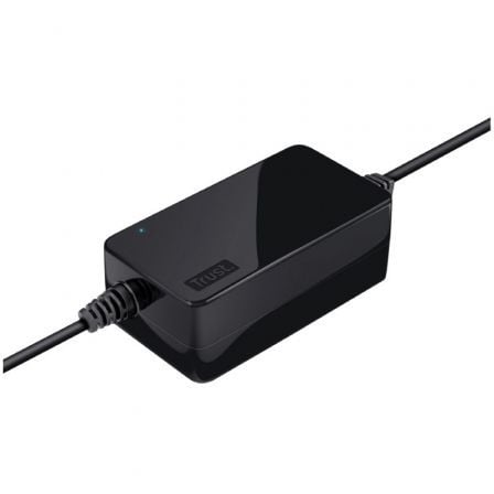 Cargador de Portátil Universal Trust Primo 21904/ 45W/ Automático/ 6 Conectores/ Voltaje 18-20V | TecnoSoft art tru car20primo2045w 1