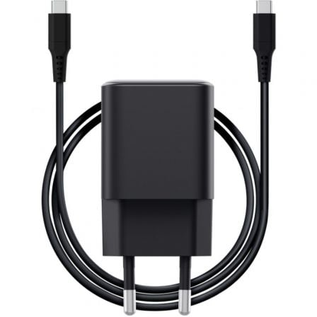Cargador de Pared GaN Trust Maxo 65W Ultrareducido/ 1xUSB Tipo-C/ Incluye Cable USB Tipo-C/ 65W | TecnoSoft art tru carga20maxo2065w20ur20bk 1