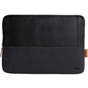 Funda Trust Lisboa para Portátiles hasta 16″/ Negra | TecnoSoft art tru funda lisboa 16 bk 1