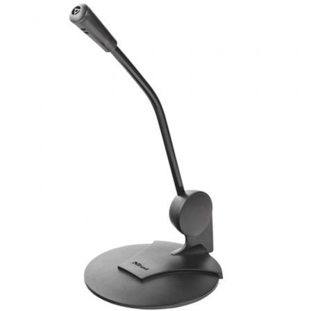 Micrófono Sobremesa Trust Primo | TecnoSoft art tru mic2021674 1