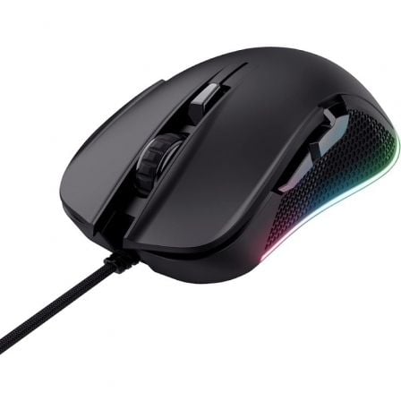 Ratón Gaming Trust Gaming GXT 922 YBAR/ Hasta 7200 DPI | TecnoSoft art tru mou gxt 922 ybar bk v2 1