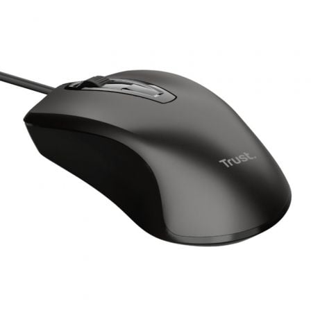 Ratón Trust Basics Wired Mouse/ Hasta 1200 DPI | TecnoSoft art tru mou2024657 1