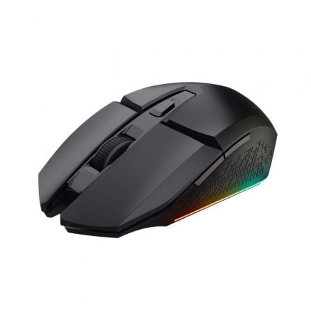 Ratón Gaming Inalámbrico Trust Gaming GXT 110 Felox/ Batería recargable/ Hasta 4800 DPI | TecnoSoft art tru mou20gxt2011020felox20bk 1