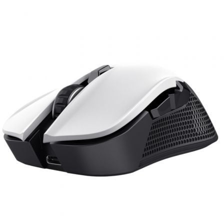 Ratón Gaming Inalámbrico Trust Gaming GXT 923W YBAR/ Batería recargable/ Hasta 7200 DPI/ Blanco | TecnoSoft art tru mou20gxt20923w20ybar20wh 1