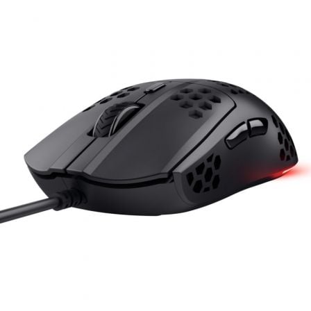 Ratón Gaming Trust Gaming GXT 929 Helox/ Hasta 6400 DPI/ Negro | TecnoSoft art tru mou20gxt2092820helox20bk 1