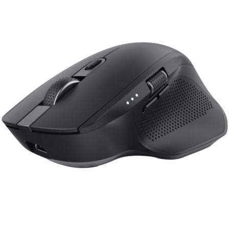 Ratón Inalámbrico Trust Ozaa+/ Batería recargable/ Hasta 3200 DPI | TecnoSoft art tru mou20ozaap20multi20bk 1