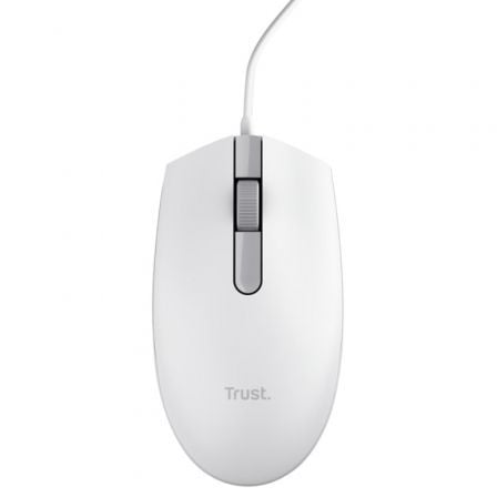 Ratón Trust TM-101/ 1200 DPI/ Blanco | TecnoSoft art tru mou20tm 10120wh20eco 1