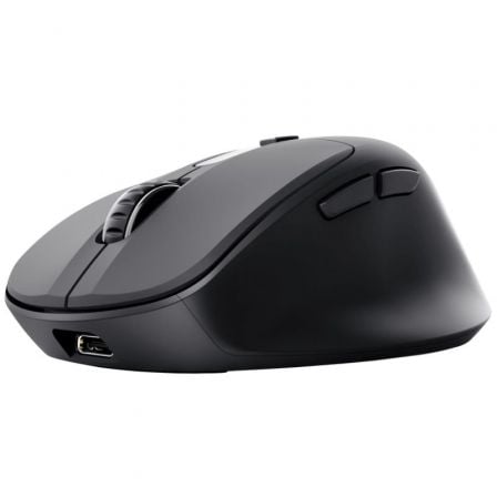 Ratón Ergonómico Inalámbrico Trust Zevo 25991/ Batería recargable/ Hasta 4000 DPI/ Negro | TecnoSoft art tru mou20zevo20bk 1
