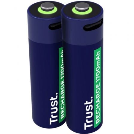 Pack de 2 Pilas AA Trust 25584/ Recargables | TecnoSoft art tru pila2025584 1