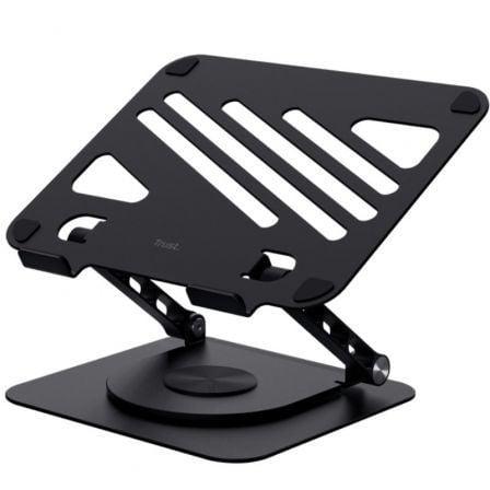Soporte Trust Zeff para Portátiles hasta 16″ | TecnoSoft art tru sop20zeff20bk 1