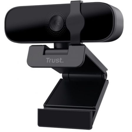 Webcam Trust Tanor/ Enfoque Automático/ 1920 x 1080 Full HD | TecnoSoft art tru webcam20tanor20bk 1