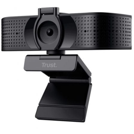Webcam Trust Teza 24280/ Enfoque Automático/ 3840 x 2160 4K | TecnoSoft art tru webcam20teza204k20bk 1