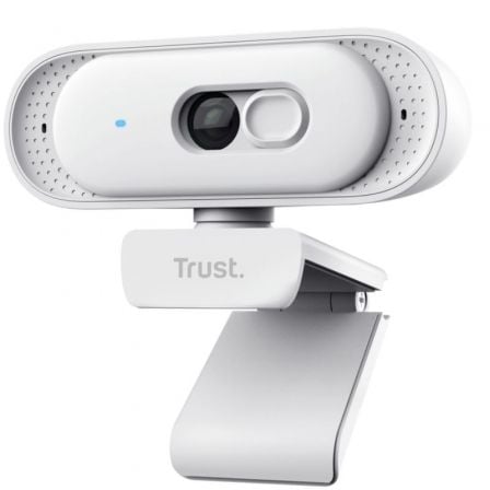 Webcam Trust Tomar 2K 26180/ 2560 x 1440 QHD/ Blanca | TecnoSoft art tru webcam20tomar20qhd202k20wh 1