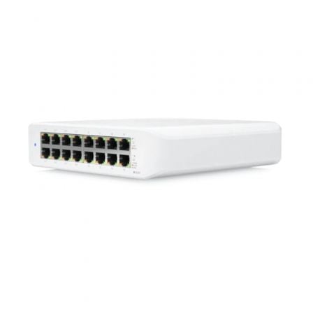Switch Ubiquiti UniFi Lite USW-LITE-16-POE 16 Puertos/ RJ45 10/100/1000 PoE | TecnoSoft art ubi switch20usw lite 16 poe 1