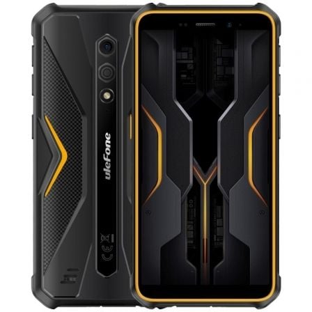 Smartphone Rugerizado Ulefone Armor X12 Pro 4GB/ 64GB/ 5.45″/ Negro y Naranja | TecnoSoft art ule sp20ar20x1220p204 6420or 1