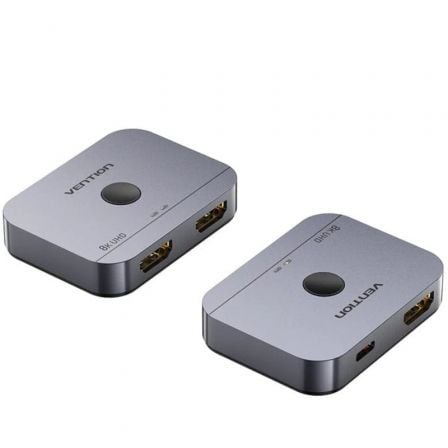 Switch Conmutador 8K HDMI 2.1 Bidireccional Vention AKPH0 HDMI Hembra/USB-C Hembra – 2x HDMI Hembra | TecnoSoft art ven adp hdmi akph0 1