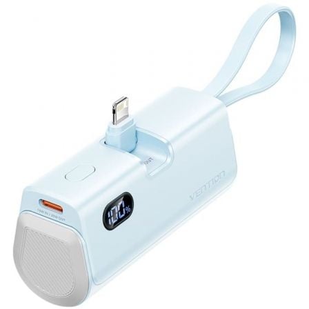 Powerbank 4800mAh Vention FHRL0/ 22.5W/ Azul | TecnoSoft art ven bat20fhrl0 1
