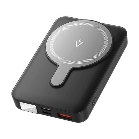 Powerbank 10000mAh Vention FHTB0/ 22.5W/ Wireless/ Negra | TecnoSoft art ven bat20fhtb0 1
