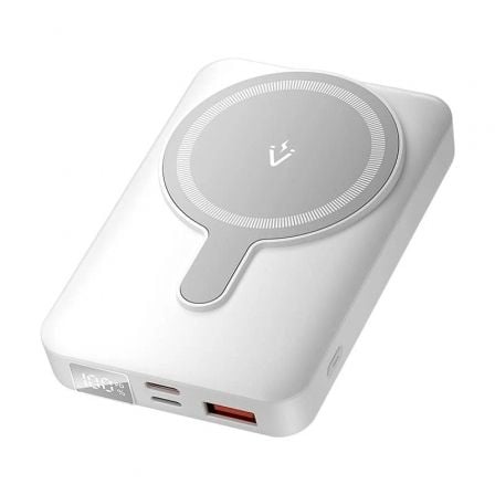 Powerbank 10000mAh Vention FHTW0/ 22.5W/ Wireless/ Blanca | TecnoSoft art ven bat20fhtw0 1