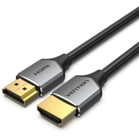 Cable HDMI 2.0 4K Vention ALEHG/ HDMI Macho – HDMI Macho/ 1.5m/ Gris | TecnoSoft art ven cab alehg 1