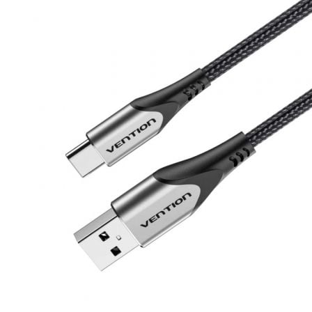 Cable USB 2.0 Tipo-C Vention CODHG/ USB Macho – USB Tipo-C Macho/ 480Mbps/ 1.5m/ Gris | TecnoSoft art ven cab codhg 1
