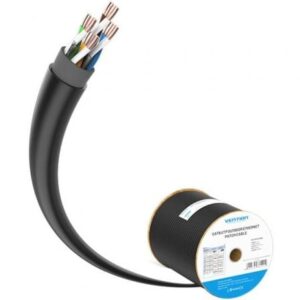 Bobina de Cable RJ45 UTP Vention IHLB305 Outdoor Patch Cat.6/ 305m/ Negro | TecnoSoft art ven cab ihlb305 1