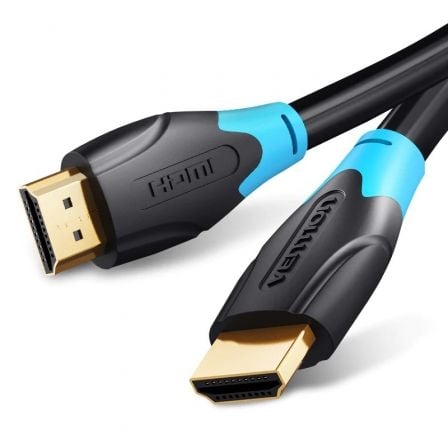 Cable HDMI 2.0 4K Vention AACBG/ HDMI Macho – HDMI Macho/ 1.5m/ Negro | TecnoSoft art ven cab20hdmi20aacbg 1