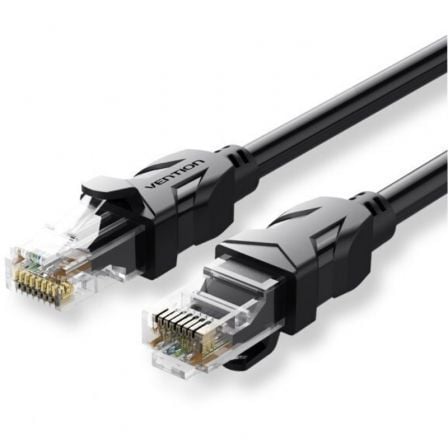 Cable de Red RJ45 UTP Vention IBEBV Cat.6/ 40m/ Negro | TecnoSoft art ven cab20ibebv 1