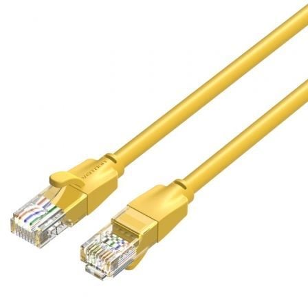 Cable de Red RJ45 UTP Vention IBEYH Cat.6/ 2m/ Amarillo | TecnoSoft art ven cab20ibeyh 1