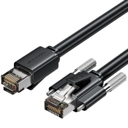 Cable de Red RJ45 SFTP Vention IBUBH Cat.6/ 2m/ Negro | TecnoSoft art ven cab20ibubh 1
