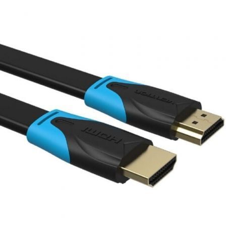 Cable HDMI 2.0 4K Vention VAA-B02-L200/ HDMI Macho – HDMI Macho/ 2m/ Negro | TecnoSoft art ven cab20vaa b02 l200 1