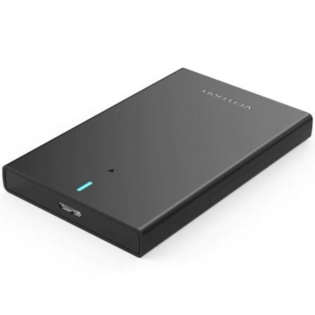 Caja Externa para Disco Duro de 2.5″ Vention KPAB0/ USB 3.0 Micro USB/ Sin tornillos | TecnoSoft art ven caja kpab0 1