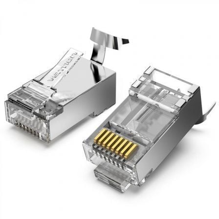 Conector RJ45 IDER0-10/ Cat.7 FTP/ 10 uds | TecnoSoft art ven conector ider0 10 1