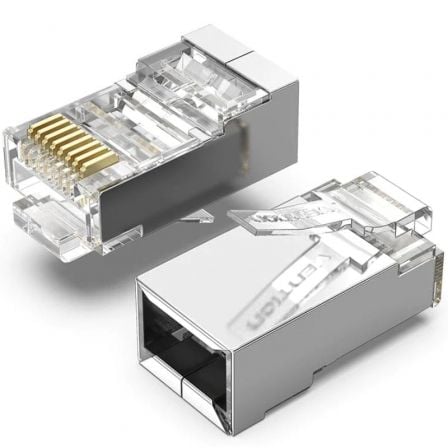 Conector RJ45 IDAR0-10/ Cat.5e FTP/ 10 uds | TecnoSoft art ven conector20idar0 10 1