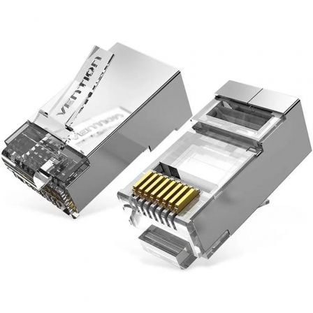 Conector RJ45 IDFR0-10/ Cat.6A FTP/ 10 uds | TecnoSoft art ven conector20idfr0 10 1