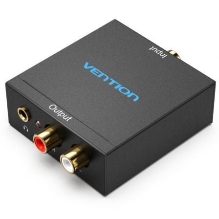 Convertidor de Audio Vention BDFB0-EU/ Entrada Toslink y RCA/ Salida 2x RCA | TecnoSoft art ven convertidor20bdfb0 eu 1