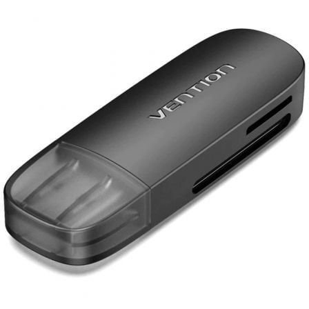 Lector de Tarjetas Externo Vention CLEB0/ USB 2.0 | TecnoSoft art ven cr20cleb0 1