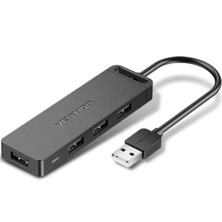 Hub USB 2.0 Vention CHMHB/ 4xUSB/ 1xMicroUSB PD | TecnoSoft art ven hub20chmhb 1