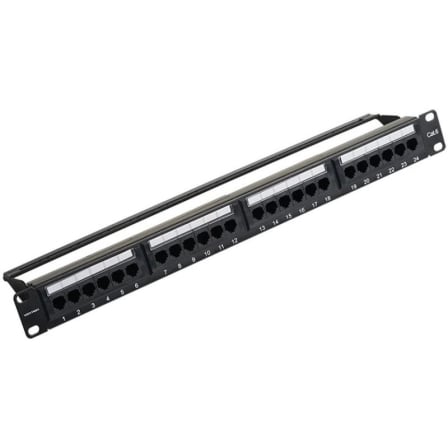 Patch Panel Vention KGCB0/ 24 Puertos/ Cat.6 | TecnoSoft art ven patch20kgcb0 1