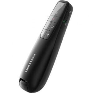 Presentador Inalámbrico Vention KQPB0/ 2.4GHz/ Negro | TecnoSoft art ven presenter kqpb0 1