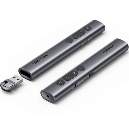 Presentador Inalámbrico Vention KQJH0/ Gris | TecnoSoft art ven presenter20kqjh0 1