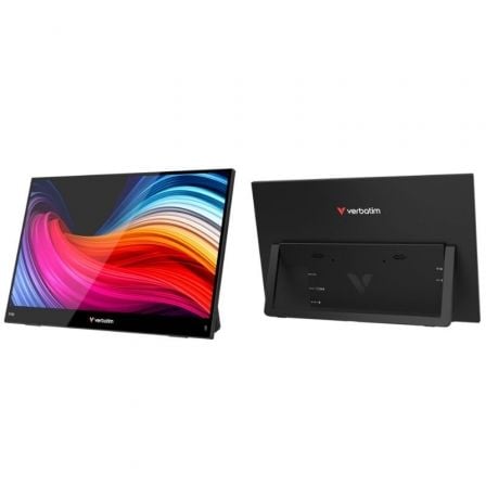 Monitor Portátil Táctil Verbatim Touch Light 15.6″/ Full HD/ Multimedia/ Negro | TecnoSoft art verb m2032402 1