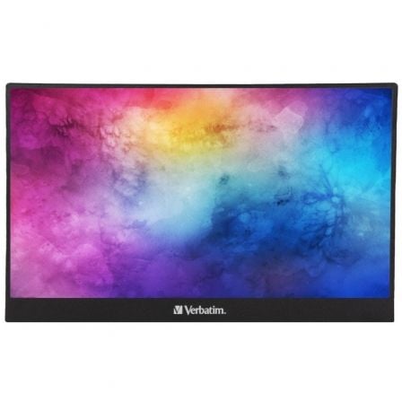 Monitor Portátil Verbatim PM-14 14″/ Full HD/ Multimedia/ Negro | TecnoSoft art verb m20pm 14 1